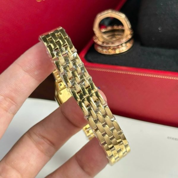 Cartier Panth??re WGPN0047 Ladies Small Model Yellow Gold Replica BVF 23mm x 30mm - Image 9