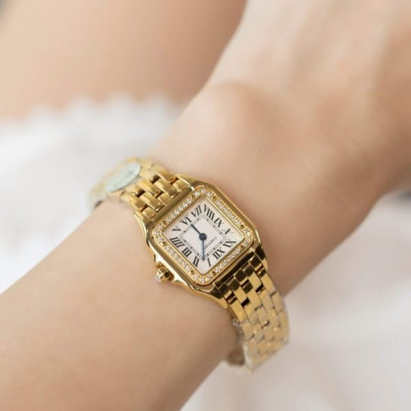 Cartier Panth??re de Cartier WJPN0067 Yellow Gold Diamond Bezel Replica BVF 22mm x 30mm - Image 3