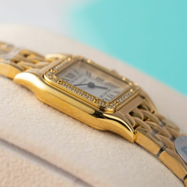 Cartier Panth??re de Cartier WJPN0067 Yellow Gold Diamond Bezel Replica BVF 22mm x 30mm - Image 4