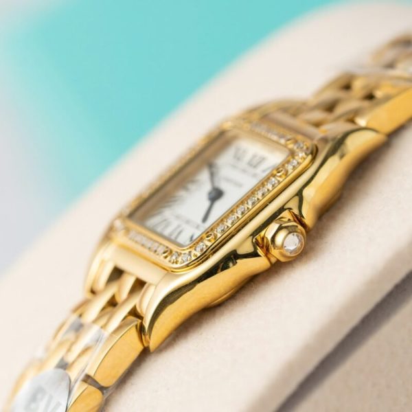 Cartier Panth??re de Cartier WJPN0067 Yellow Gold Diamond Bezel Replica BVF 22mm x 30mm - Image 5