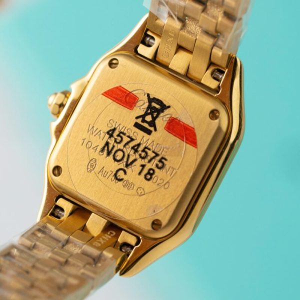 Cartier Panth??re de Cartier WJPN0067 Yellow Gold Diamond Bezel Replica BVF 22mm x 30mm - Image 6