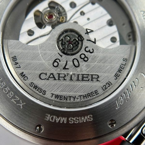Cartier Pasha de Cartier WSPA0009 Steel White Dial Best Replica BVF 41mm - Image 10