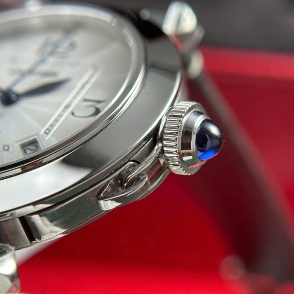 Cartier Pasha de Cartier WSPA0009 Steel White Dial Best Replica BVF 41mm - Image 7