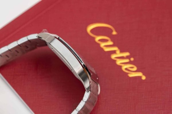 Cartier Santos Blue Dial Large Model Best Replica BVF 39.8mm - Image 7
