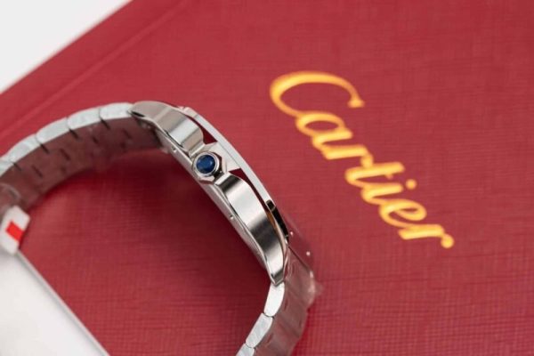 Cartier Santos Blue Dial Large Model Best Replica BVF 39.8mm - Image 8
