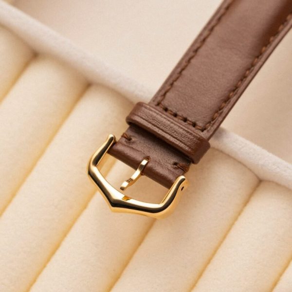 Cartier Tank Louis W1529756 Yellow Gold Leather Replica AF 33.7mm x 25.5mm - Image 7