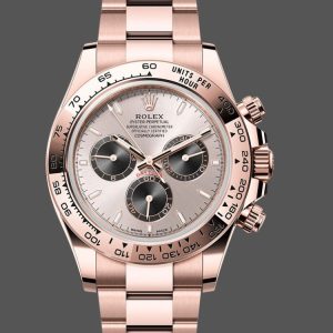 Rolex Daytona 126505 Everose Gold Sundust Panda Dial 40MM Mens Replica Watch