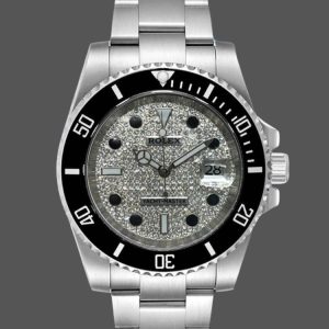 Rolex Yacht Master 116695 Stainless Steel Diamond Paved Dial 40MM Mens Replica Watch