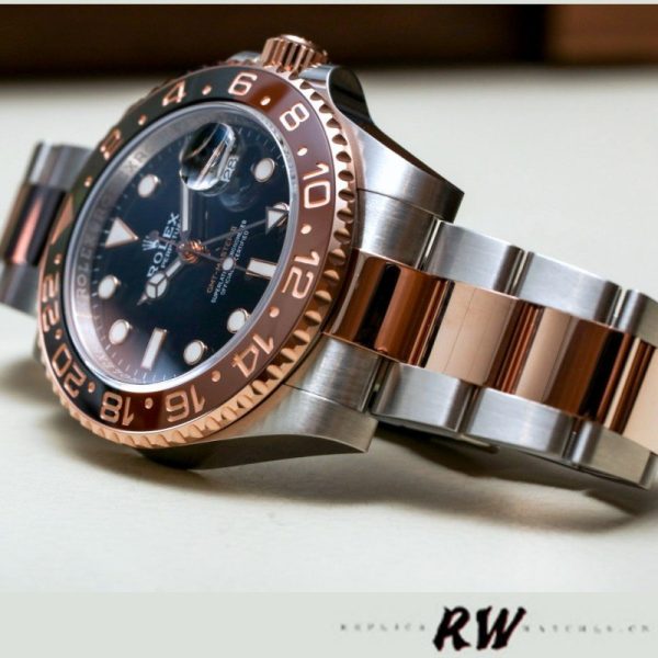 Rolex GMT-Master II 126711CHNR Black Dial 40mm Mens Replica Watch - Image 4