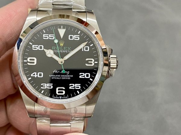 Rolex air-king 126900 0001 Oyster Stainless Steel 40mm Mens Replica Watch - Image 3