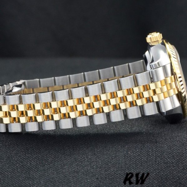 Rolex Datejust 279173 Champagne Index Dial Fluted Bezel 28mm Lady Replica Watch - Image 4