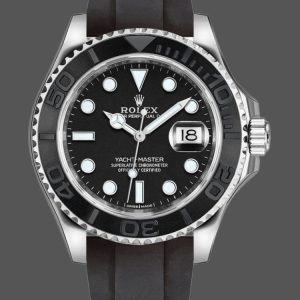 Rolex Yacht Master 226659 White Gold Black Dial 42mm Mens Replica Watch