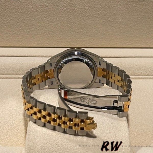 Rolex Datejust 279173 Silver Roman Numeral Dial Fluted Bezel 28mm Lady Replica Watch - Image 4