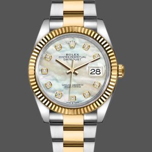 Rolex Datejust 126233 White MOP Diamond Dial 36MM Unisex Replica Watch