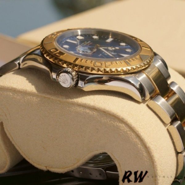 Rolex Yachtmaster 16623 Steel Yellow Gold Blue Dial 40MM Mens Replica Watch - Image 4