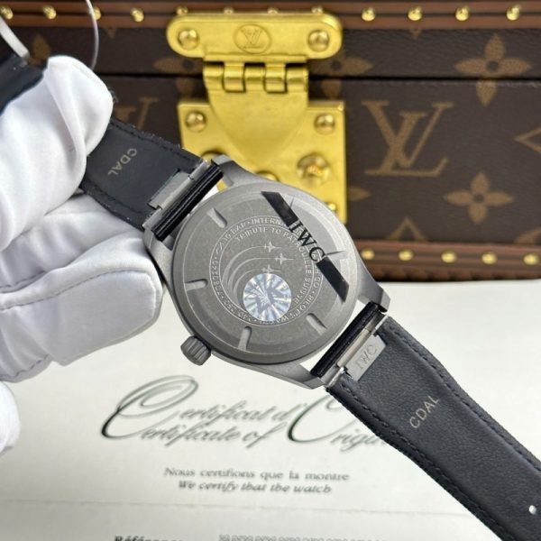 IWC Pilot??s Watch Mark XX Patrouille Suisse IW328209 Titanium Grey Dial Best Replica V7 Factory 41mm - Image 11