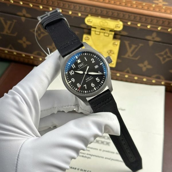 IWC Pilot??s Watch Mark XX Patrouille Suisse IW328209 Titanium Grey Dial Best Replica V7 Factory 41mm - Image 2