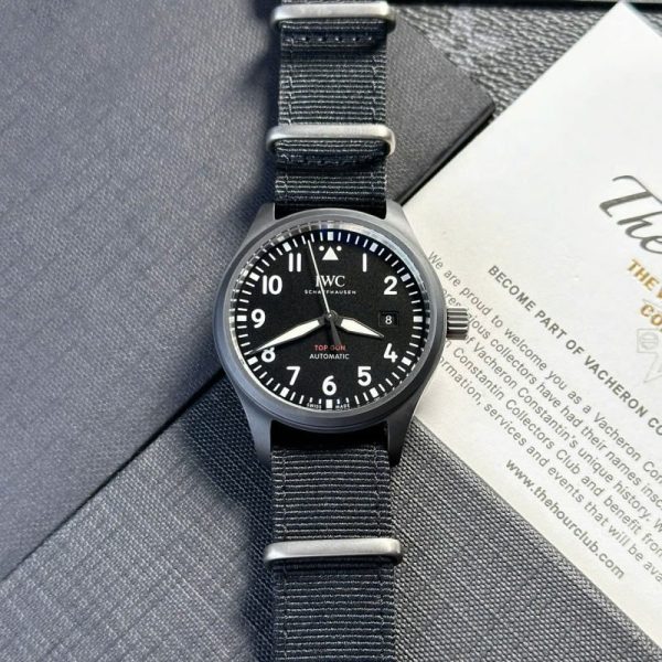 IWC Pilot??s Watch Top Gun IW326901 Black Ceramic Best Replica V7 Factory 41mm