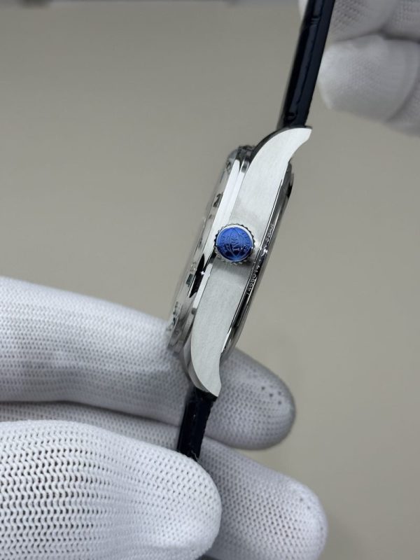 IWC Portugieser IW501702 Silver Dial Blue Arabic Numerals Leather Strap Best Copy APSF 42mm - Image 5