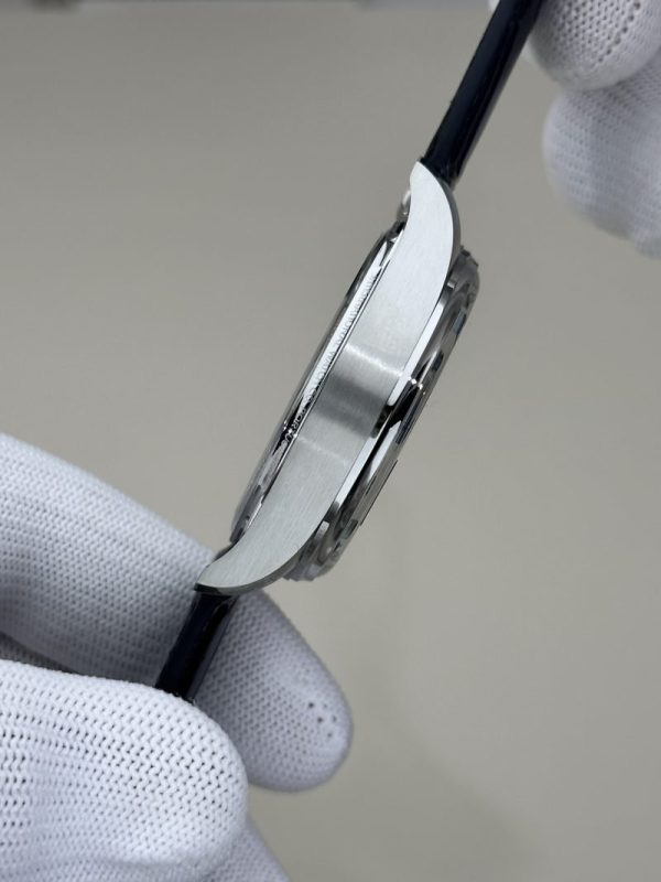 IWC Portugieser IW501702 Silver Dial Blue Arabic Numerals Leather Strap Best Copy APSF 42mm - Image 6