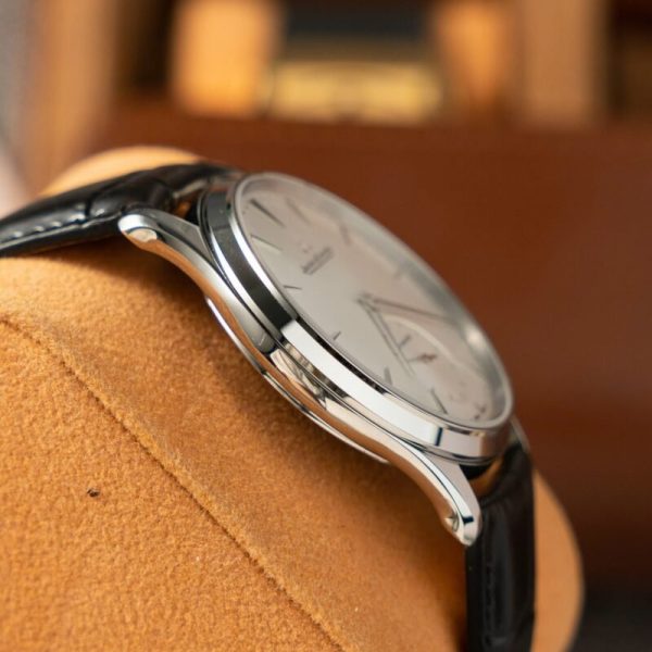 Jaeger-LeCoultre Master Ultra Thin Small Seconds Q1218420 Silver Dial Leather Best Replica 39mm - Image 4