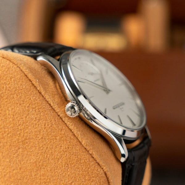 Jaeger-LeCoultre Master Ultra Thin Small Seconds Q1218420 Silver Dial Leather Best Replica 39mm - Image 5
