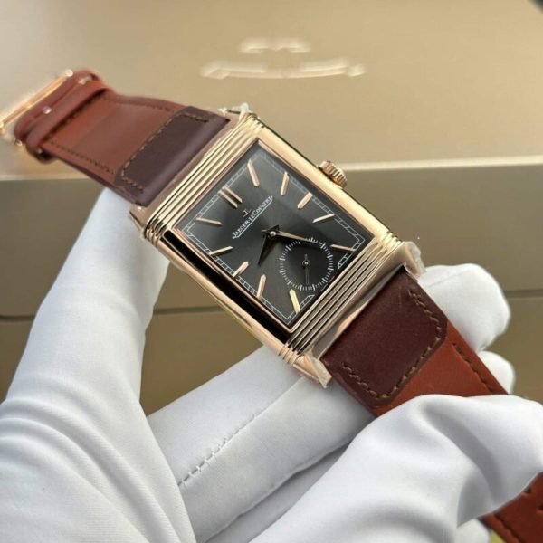 Jaeger-LeCoultre Reverso Tribute Duoface Rose Gold Q396245J Best Replica MGF 47??28.3mm - Image 4