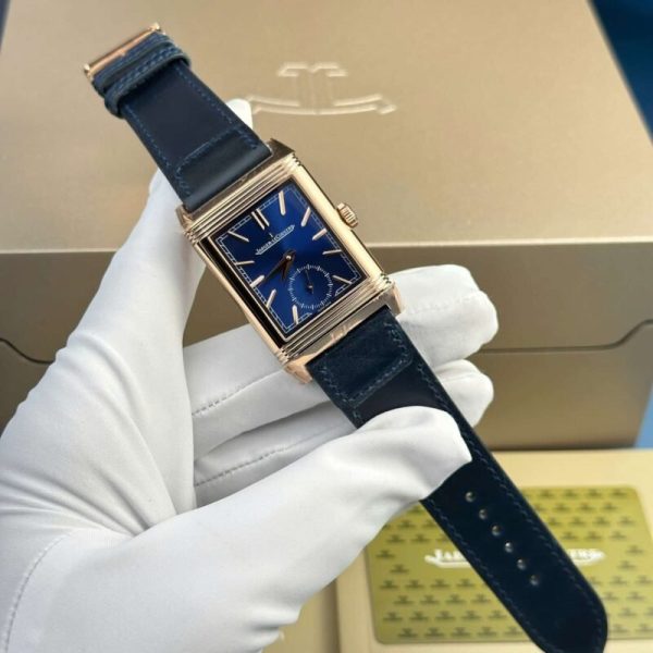 Jaeger-LeCoultre Reverso Tribute Duoface Small Seconds Q398258J Blue Dial Best Replica MGF 47??28.3mm