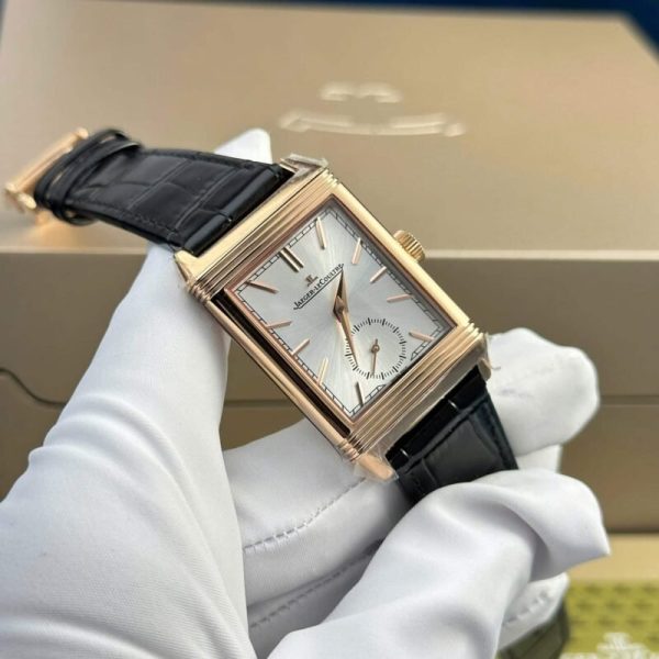 Jaeger ?C LeCoultre Reverso Tribute Monoface Small Seconds Q7132521 Rose Gold Silver Dial Best Replica MGF 45.6??27.4mm - Image 2