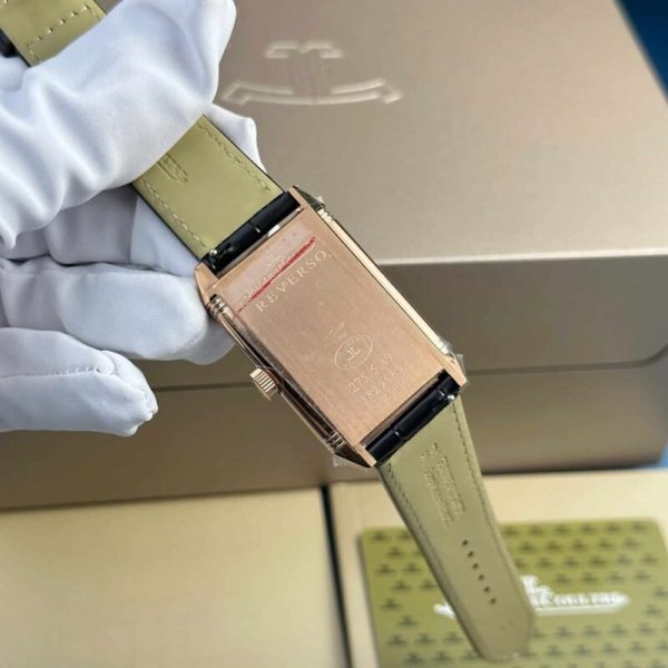 Jaeger ?C LeCoultre Reverso Tribute Monoface Small Seconds Q7132521 Rose Gold Silver Dial Best Replica MGF 45.6??27.4mm - Image 7