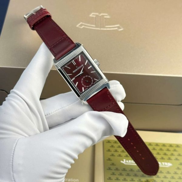 Jaeger-LeCoultre Reverso Tribute Monoface Small Seconds Q397846J Wine-red Dial Best Replica MGF 45.6??27.4mm - Image 2
