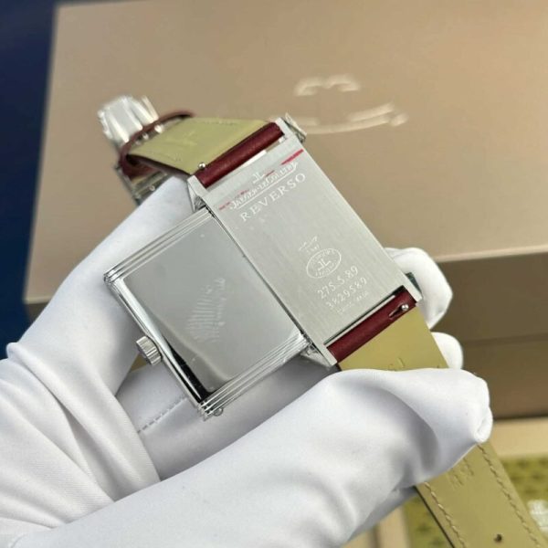 Jaeger-LeCoultre Reverso Tribute Monoface Small Seconds Q397846J Wine-red Dial Best Replica MGF 45.6??27.4mm - Image 8