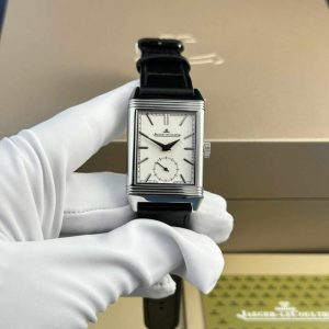 Jaeger-LeCoultre Reverso Tribute Monoface Small Seconds Q713842J White Dial Best Replica MGF 45.6??27.4mm