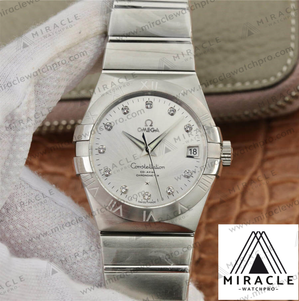 Replica Watch-OMEGA-CONSTELLATION-ref.123.10.38.21.52.001-Elite Clone-38mm - Image 7