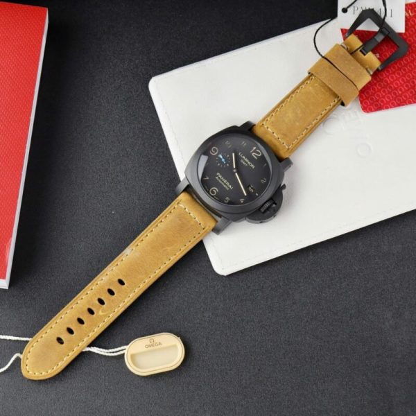 Panerai Luminor 1950 3 Days GMT Ceramic Black Dial PAM01441 1:1 Best Replica VSF 44mm - Image 2