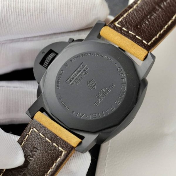 Panerai Luminor 1950 3 Days GMT Ceramic Black Dial PAM01441 1:1 Best Replica VSF 44mm - Image 8