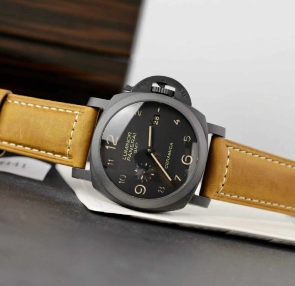Panerai Luminor GMT Ceramica 1950 3 Days Black Dial PAM441 1:1 Best Replica VSF 44mm - Image 3