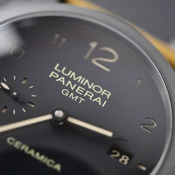 Panerai Luminor GMT Ceramica 1950 3 Days Black Dial PAM441 1:1 Best Replica VSF 44mm - Image 4