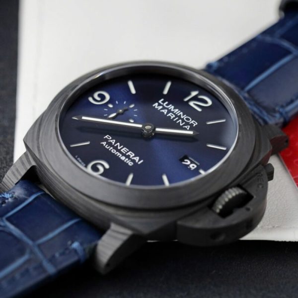 Panerai Luminor Marina Carbotech Blu Notte Blue Dial PAM1664 Best Replica VSF 44mm - Image 3