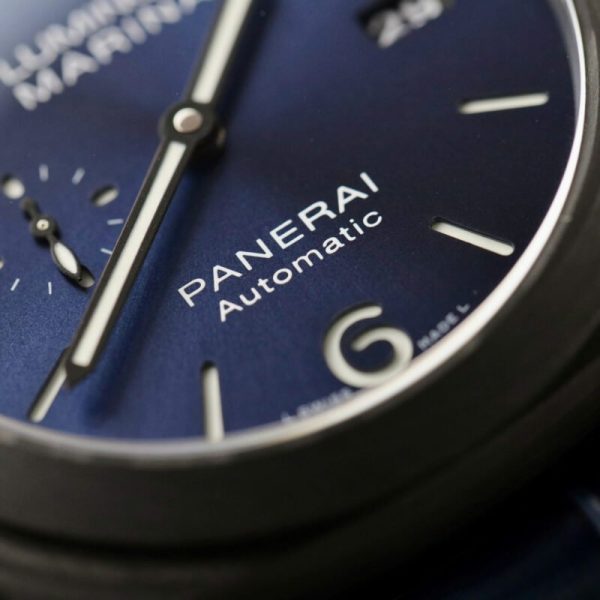 Panerai Luminor Marina Carbotech Blu Notte Blue Dial PAM1664 Best Replica VSF 44mm - Image 6