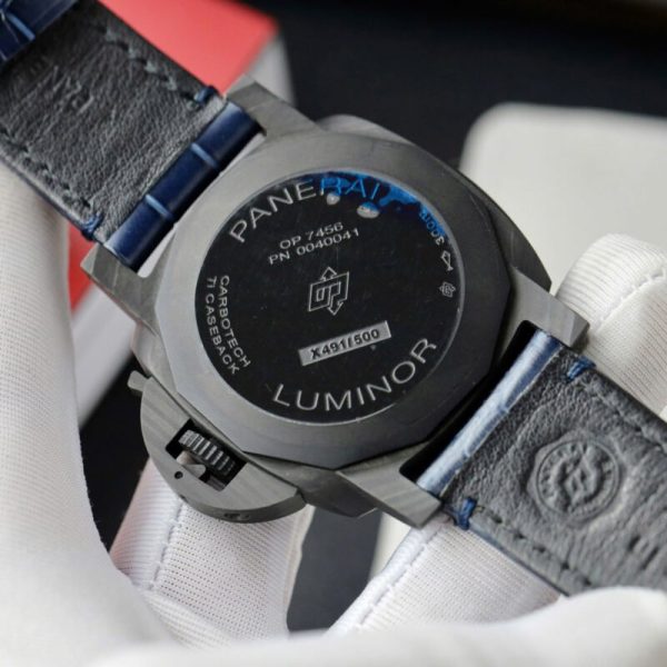 Panerai Luminor Marina Carbotech Blu Notte Blue Dial PAM1664 Best Replica VSF 44mm - Image 8