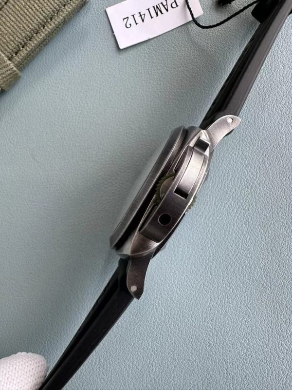 Panerai Luminor Marina Navy Seals PAM01412 Grey Dial Rubber Strap Best Replica VSF 44mm - Image 6