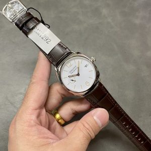 Panerai Radiomir Quaranta PAM 1292 White Dial Leather Strap 1:1 Best Replica VSF 40mm