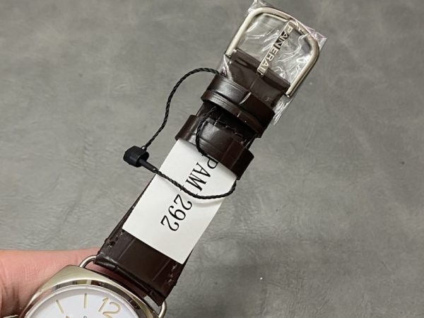Panerai Radiomir Quaranta PAM 1292 White Dial Leather Strap 1:1 Best Replica VSF 40mm - Image 8