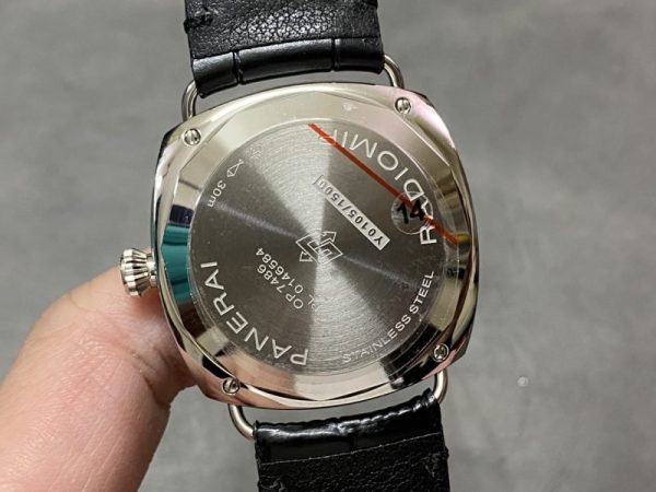 Panerai Radiomir Quaranta PAM1294 Black Dial Leather Strap 1:1 Super Clone VSF 40mm - Image 6