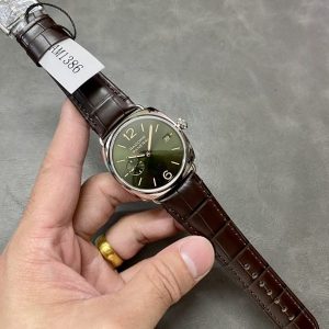 Panerai Radiomir Quaranta PAM1386 Green Dial Leather Strap 1:1 Best Replica VSF 40mm