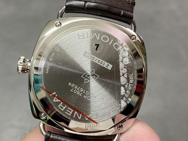 Panerai Radiomir Quaranta PAM1386 Green Dial Leather Strap 1:1 Best Replica VSF 40mm - Image 7