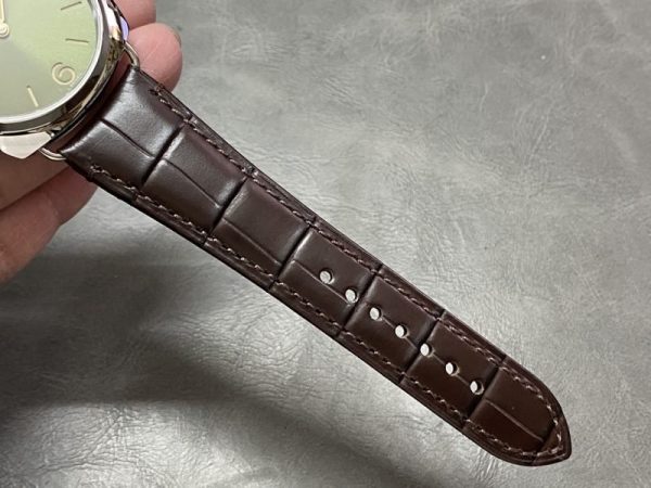 Panerai Radiomir Quaranta PAM1386 Green Dial Leather Strap 1:1 Best Replica VSF 40mm - Image 9
