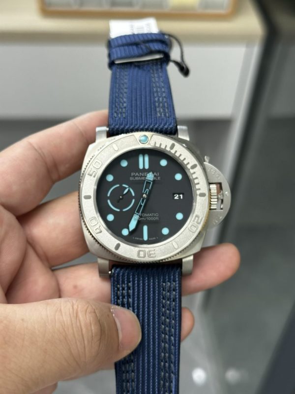 Panerai Submersible Mike Horn Edition PAM 985 Titanium Black Dial Best Replica VSF 47mm