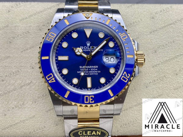 ROLEX-SUBMARINER-ref.M126613LB-0002-Elite Clone-41mm-Replica Watch - Image 7